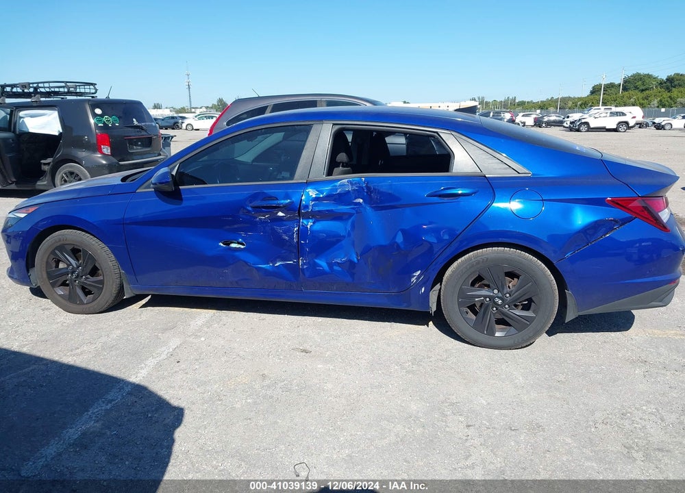 2021 HYUNDAI ELANTRA VIN: 5NPLS4AG8MH041608