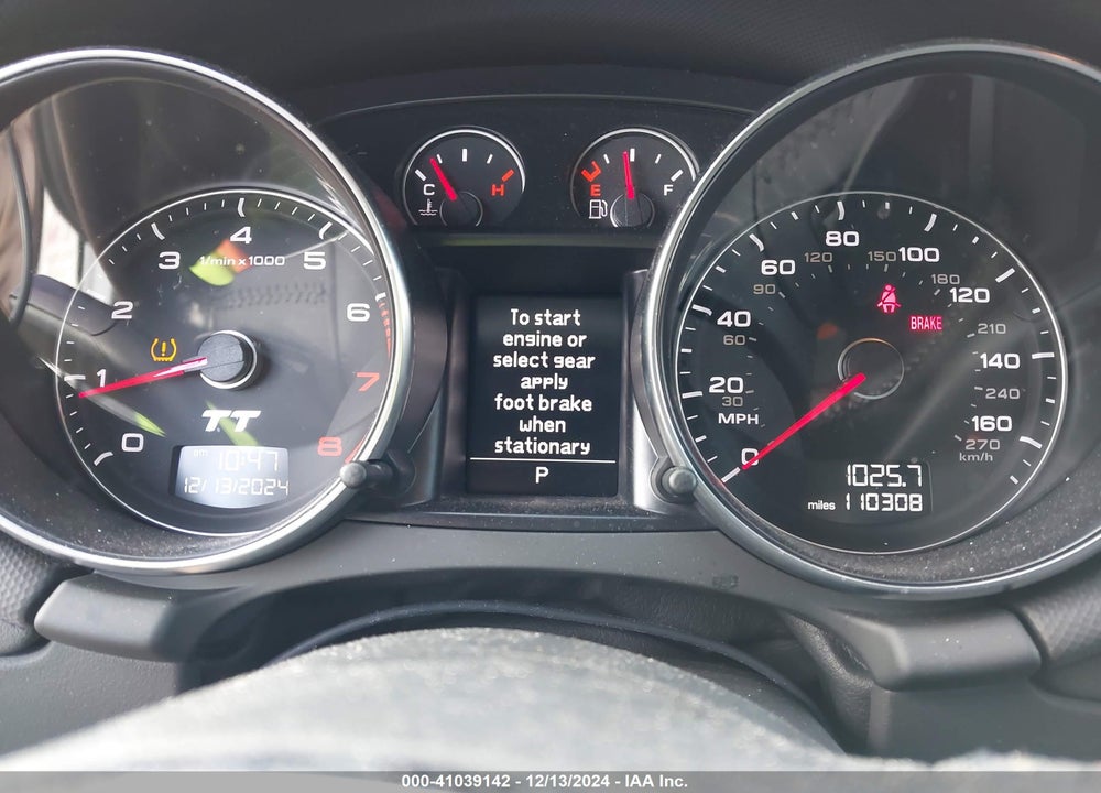 2013 AUDI TT 2.0T PREMIUM PLUS VIN: TRUBFAFK7D1014747