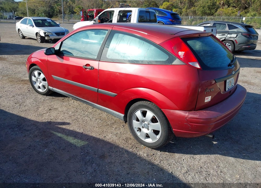 2001 FORD FOCUS ZX3 VIN: 3FAFP31341R170806