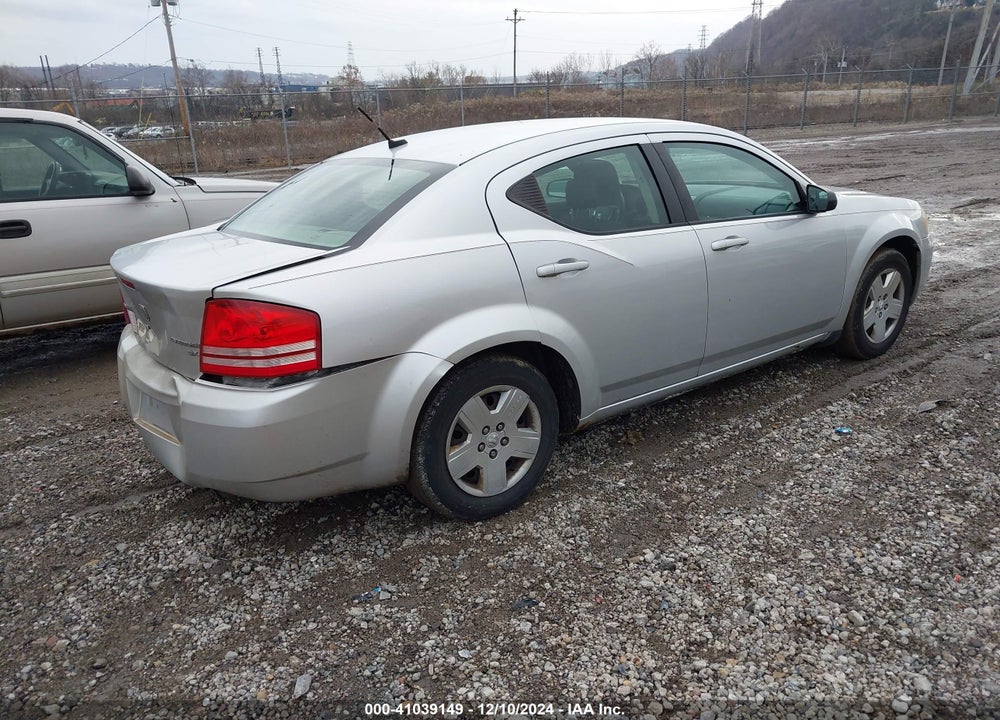 2010 DODGE AVENGER SXT VIN: 1B3CC4FBXAN102299