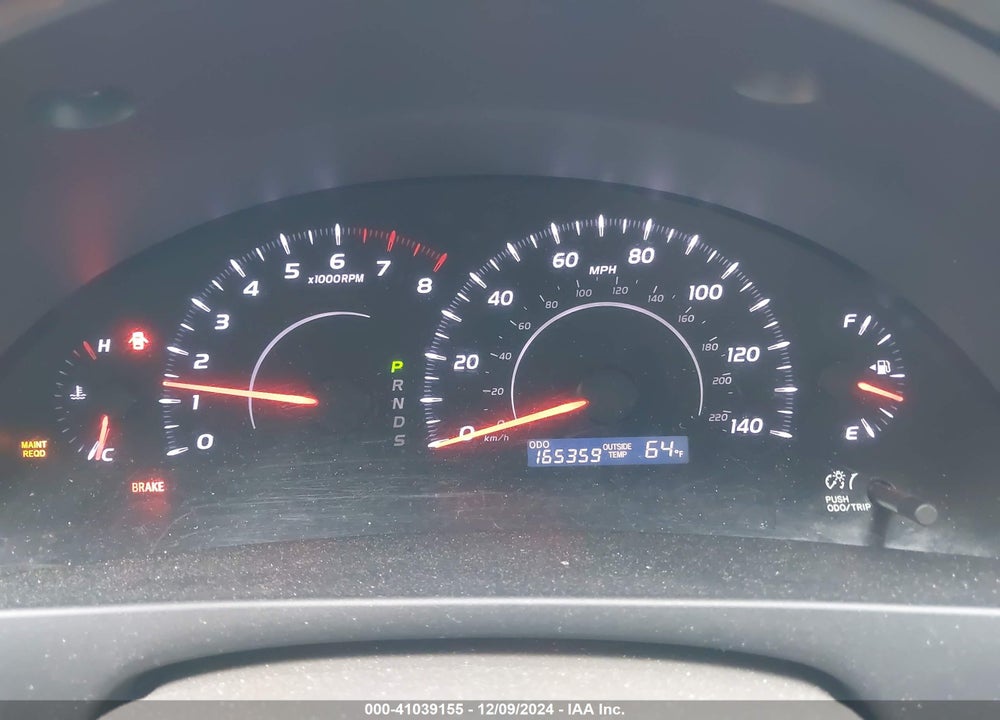 2011 TOYOTA CAMRY LE VIN: 4T4BF3EK4BR124854