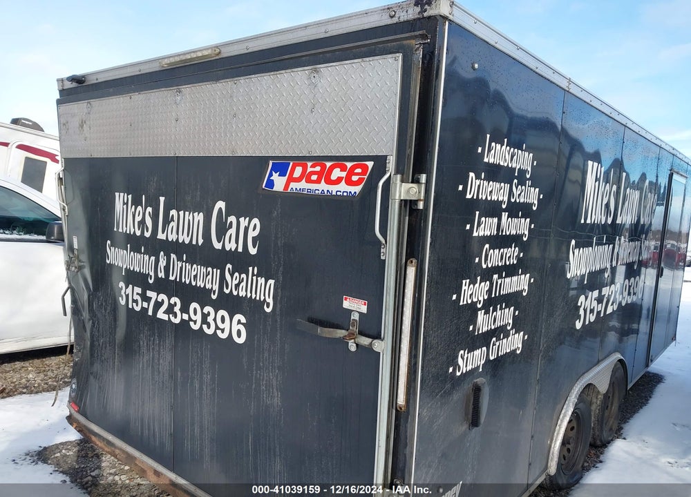 2019 PACE TRAILER VIN: 53BPTEB24KP007479