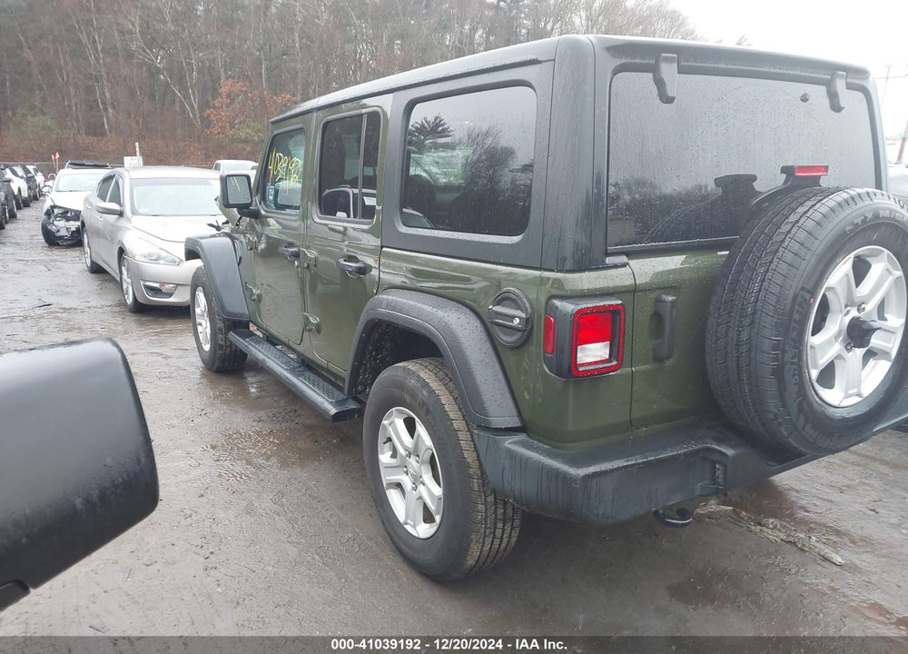 2022 JEEP WRANGLER UNLIMITED SPORT S 4X4 VIN: 1C4HJXDN0NW214148
