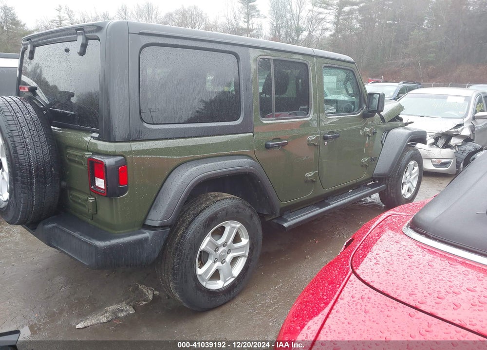 2022 JEEP WRANGLER UNLIMITED SPORT S 4X4 VIN: 1C4HJXDN0NW214148