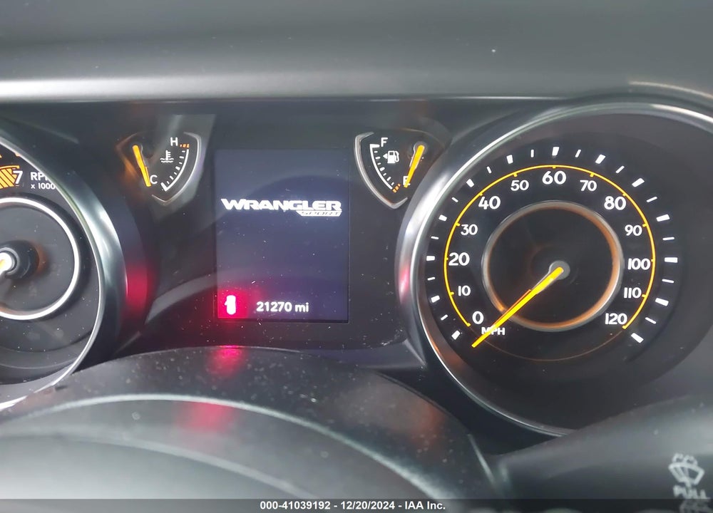 2022 JEEP WRANGLER UNLIMITED SPORT S 4X4 VIN: 1C4HJXDN0NW214148