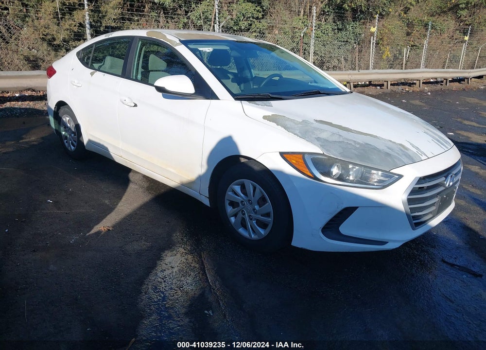 2017 HYUNDAI ELANTRA SE VIN: 5NPD74LF2HH167480