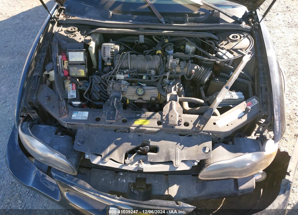 2001 CHEVROLET MONTE CARLO SS VIN: 2G1WX15K219258672