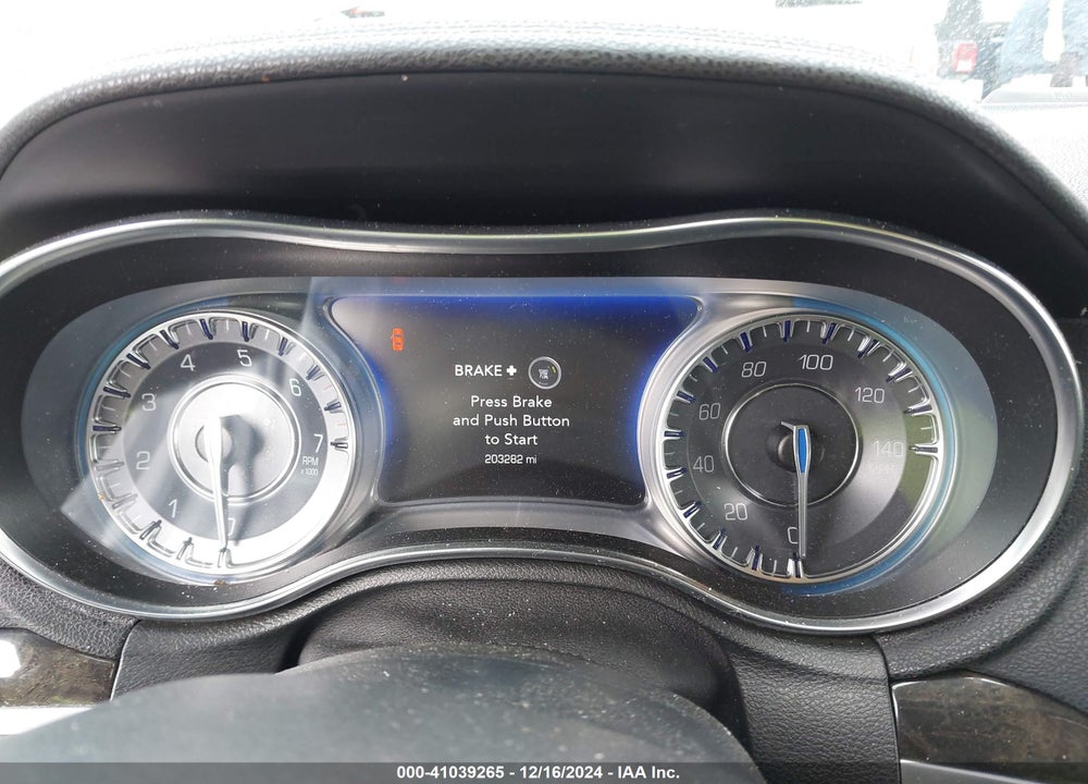 2017 CHRYSLER 300C VIN: 2C3CCAEG9HH567867