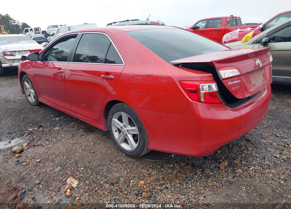 2013 TOYOTA CAMRY SE VIN: 4T1BF1FK0DU659308