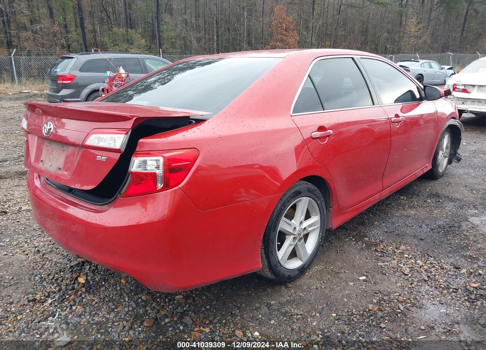 2013 TOYOTA CAMRY SE VIN: 4T1BF1FK0DU659308