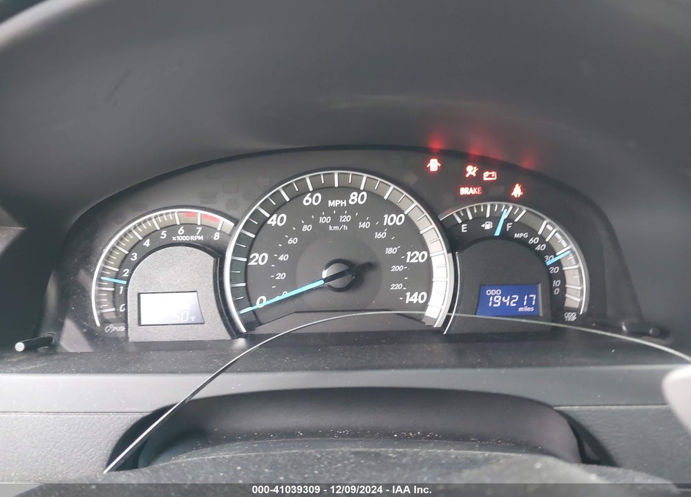 2013 TOYOTA CAMRY SE VIN: 4T1BF1FK0DU659308