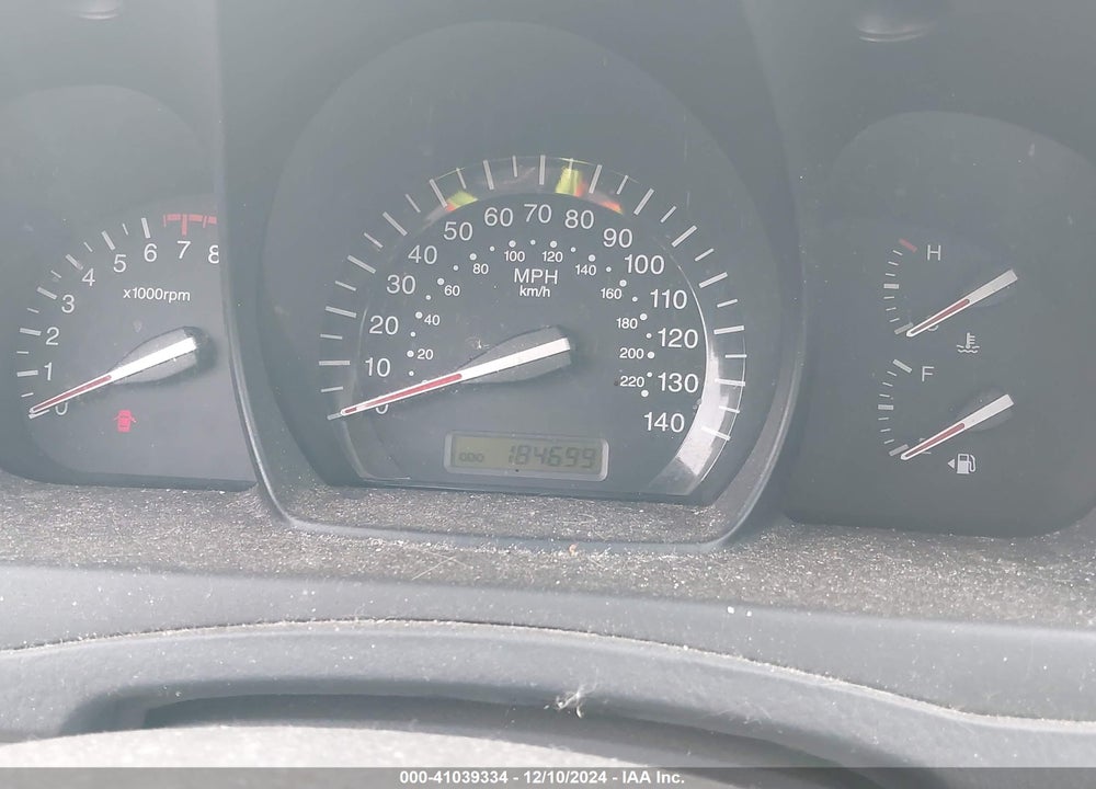 2009 KIA SPECTRA LX VIN: KNAFE221395601087