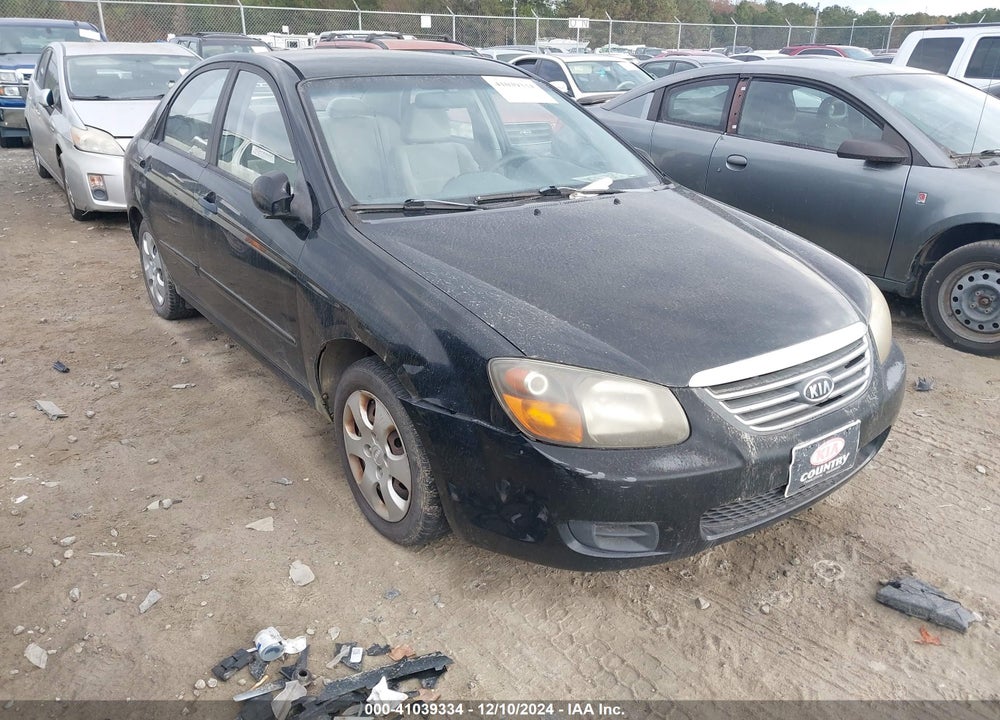 2009 KIA SPECTRA LX VIN: KNAFE221395601087