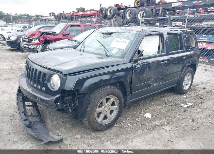 2014 JEEP PATRIOT SPORT VIN: 1C4NJPBA5ED534595