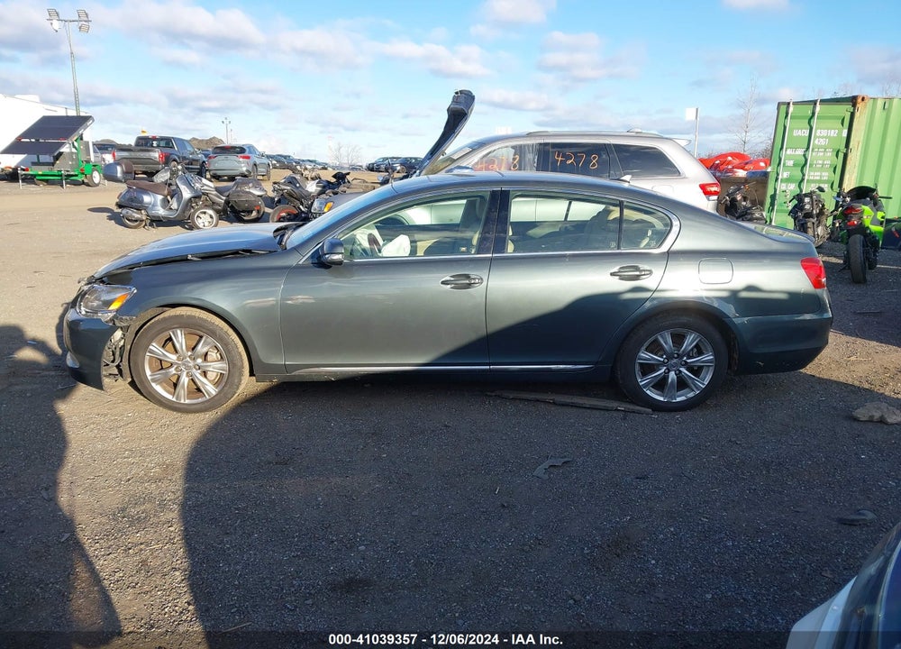 2008 LEXUS GS 350 VIN: JTHCE96S080019721