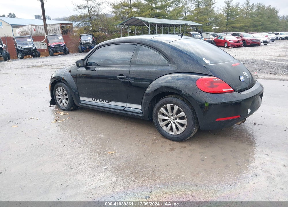 2014 VOLKSWAGEN BEETLE 2.5L ENTRY VIN: 3VWFP7AT3EM628806