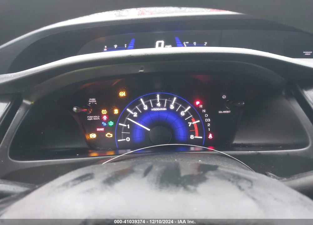2013 HONDA CIVIC LX VIN: 19XFB2F52DE012456