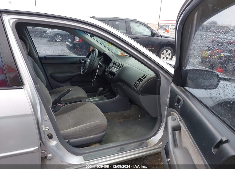 2002 HONDA CIVIC LX VIN: 2HGES16562H604998