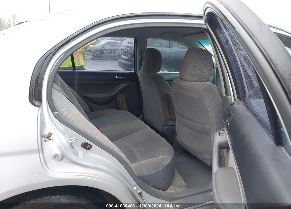 2002 HONDA CIVIC LX VIN: 2HGES16562H604998