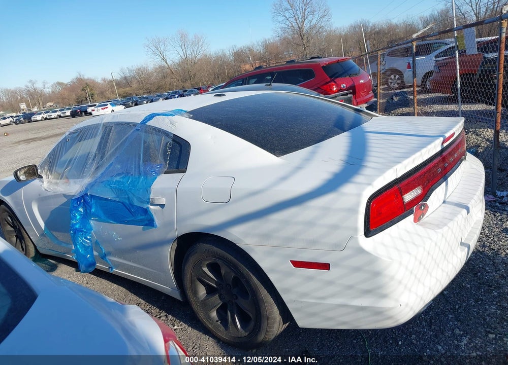 2012 DODGE CHARGER VIN: 2C3CDXHG9CH242933