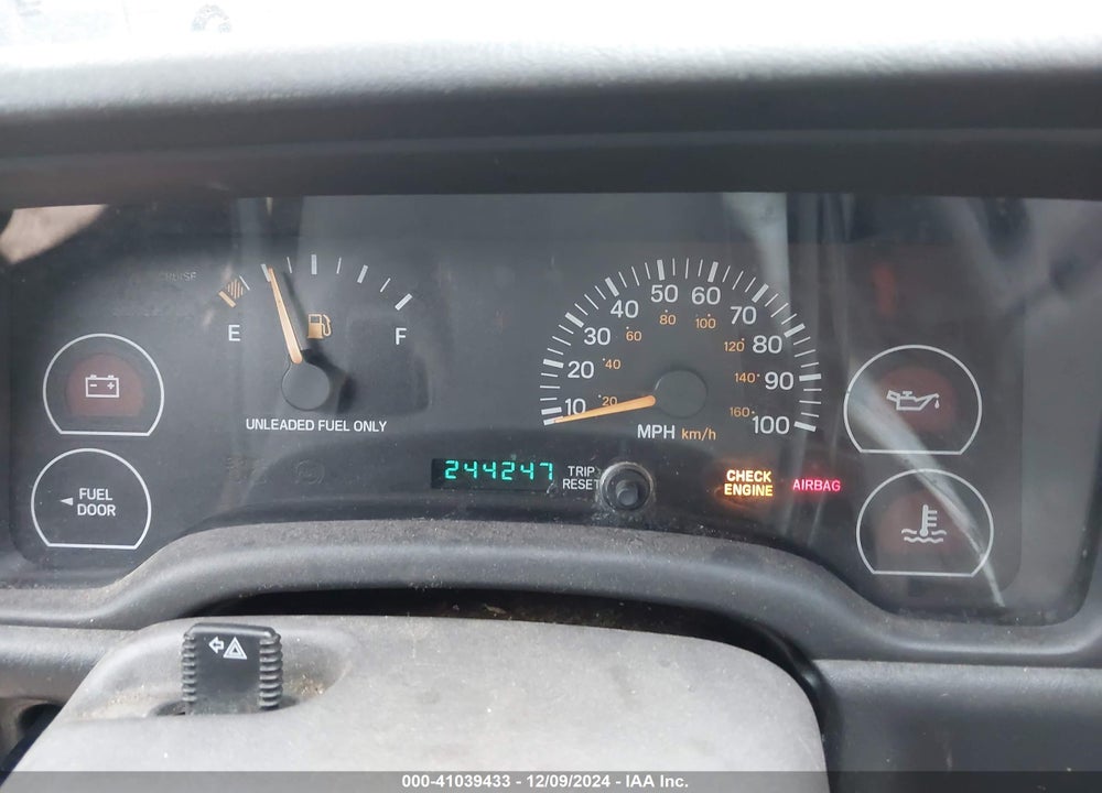 1997 JEEP CHEROKEE SE VIN: 1J4FJ28S9VL577537