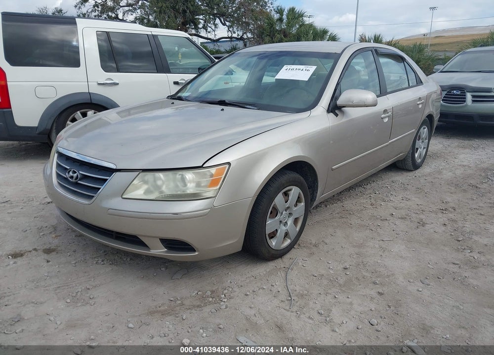 2009 HYUNDAI SONATA GLS VIN: 5NPET46C49H525164