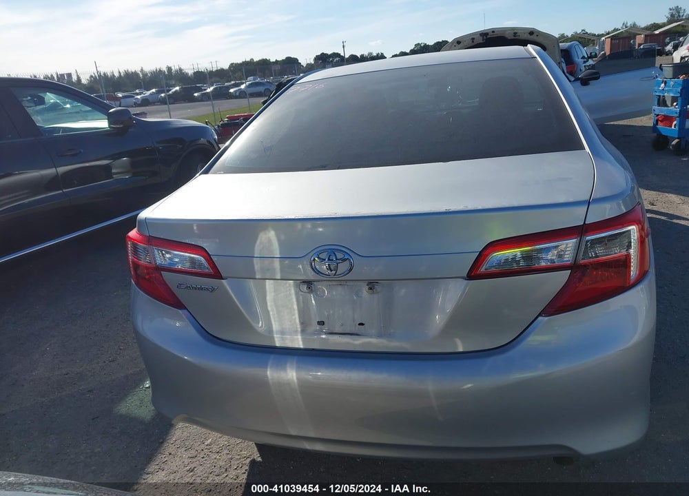 2012 TOYOTA CAMRY L VIN: 4T1BF1FK2CU596968