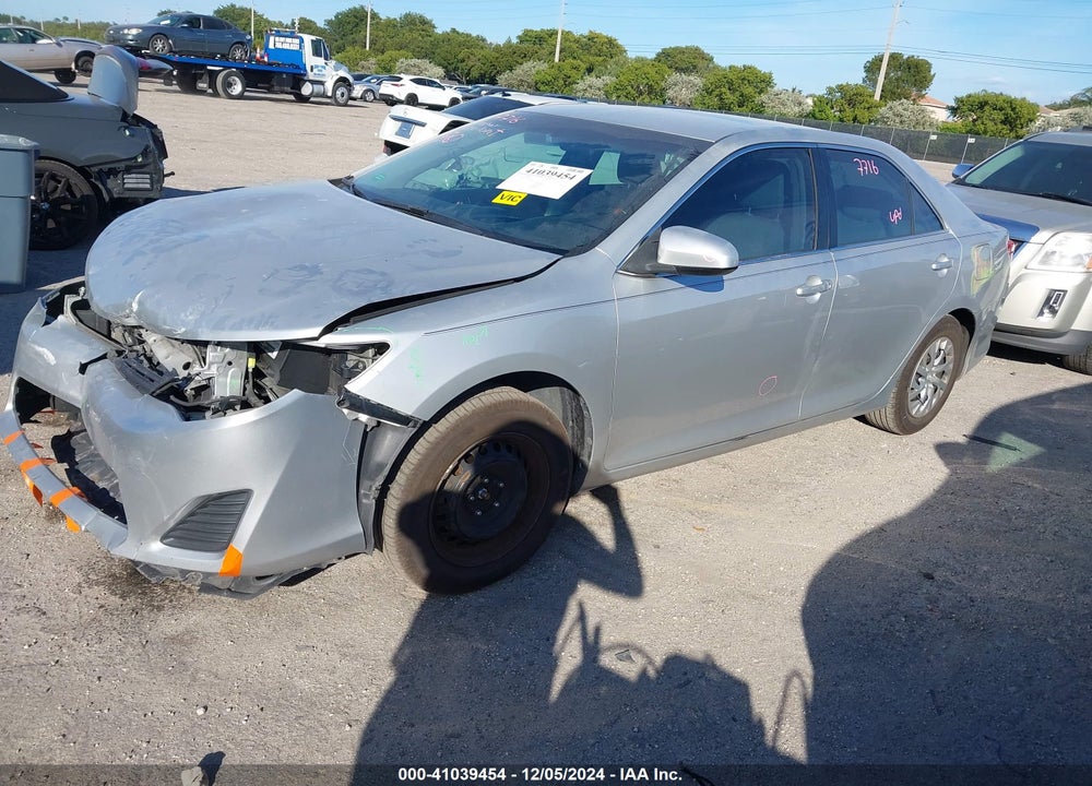 2012 TOYOTA CAMRY L VIN: 4T1BF1FK2CU596968