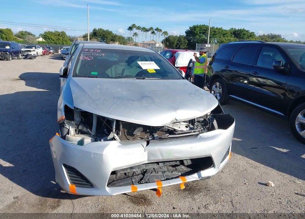 2012 TOYOTA CAMRY L VIN: 4T1BF1FK2CU596968