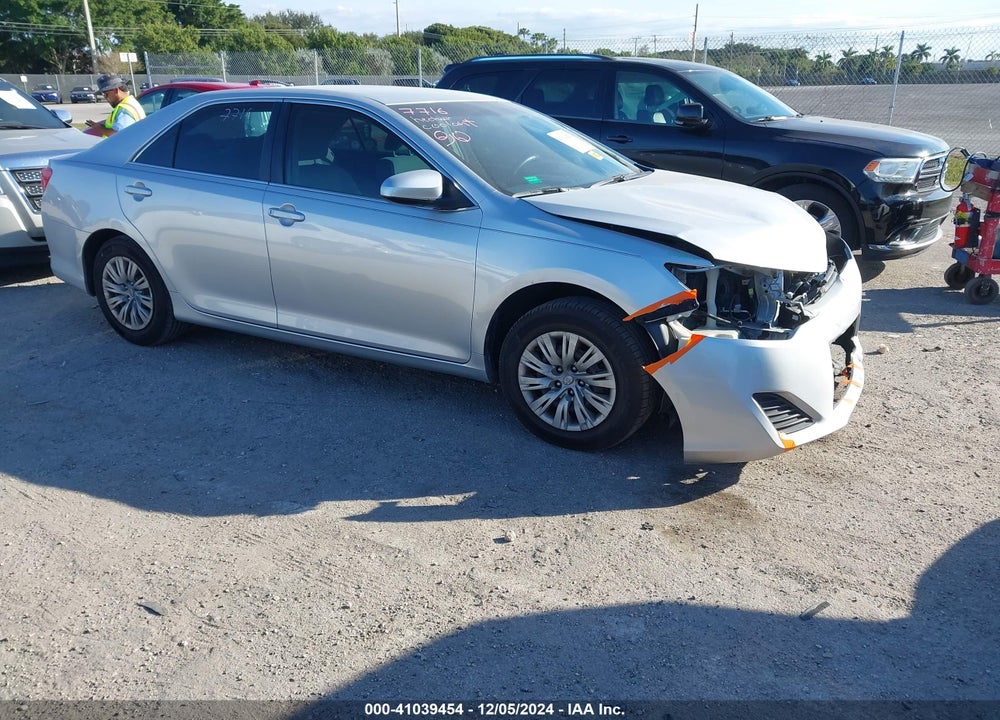 2012 TOYOTA CAMRY L VIN: 4T1BF1FK2CU596968