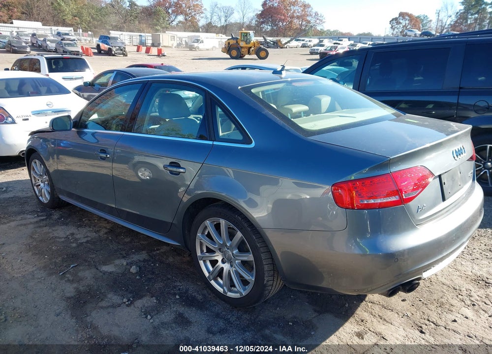 2012 AUDI A4 2.0T PREMIUM VIN: WAUEFAFL9CA035658