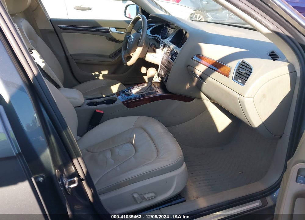 2012 AUDI A4 2.0T PREMIUM VIN: WAUEFAFL9CA035658