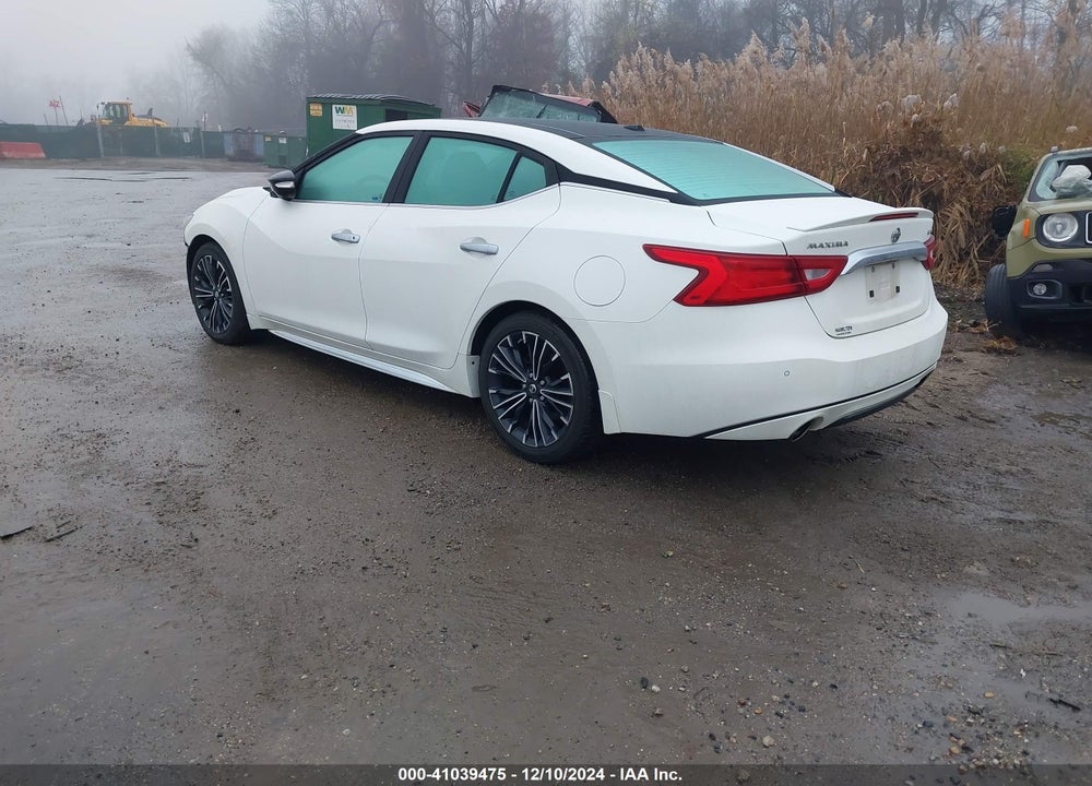 2016 NISSAN MAXIMA 3.5 PLATINUM VIN: 1N4AA6AP3GC398724