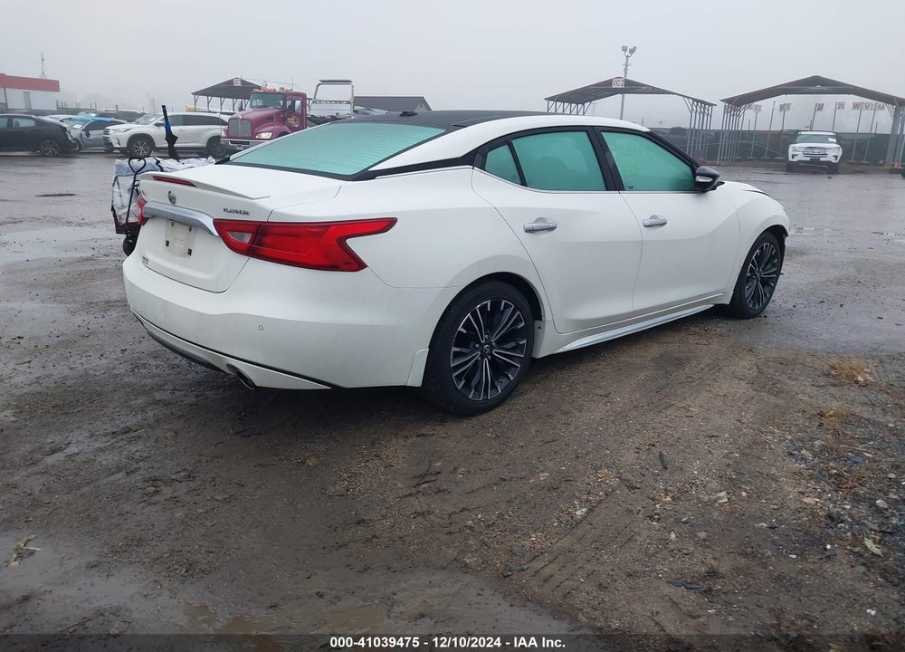 2016 NISSAN MAXIMA 3.5 PLATINUM VIN: 1N4AA6AP3GC398724