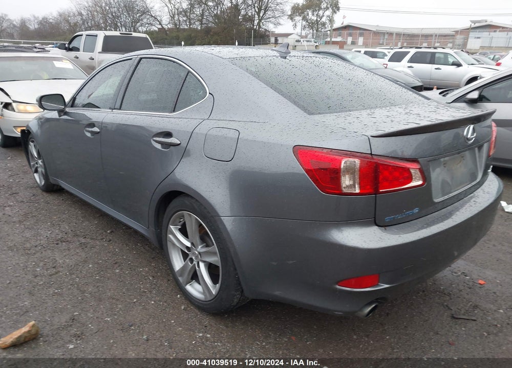 2012 LEXUS IS 250 VIN: JTHBF5C24C5160499