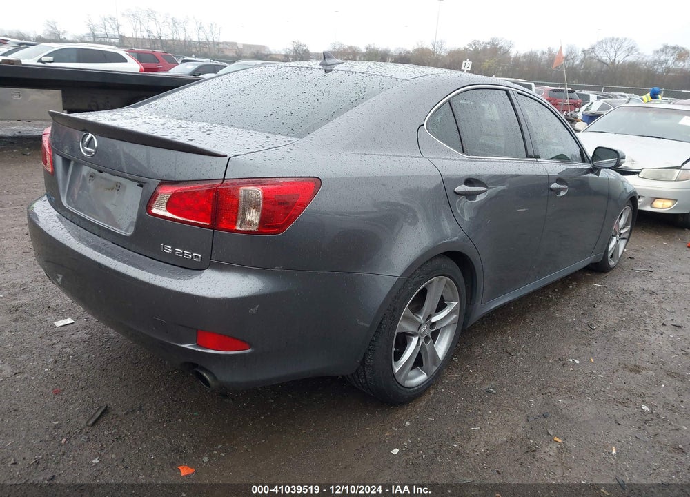 2012 LEXUS IS 250 VIN: JTHBF5C24C5160499
