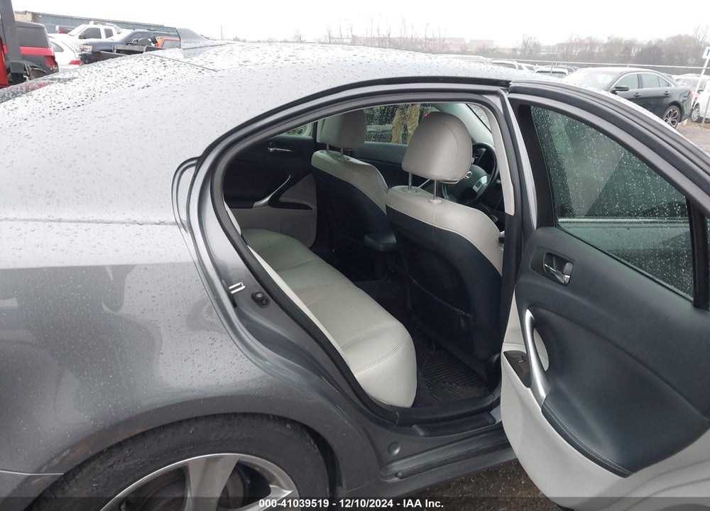 2012 LEXUS IS 250 VIN: JTHBF5C24C5160499