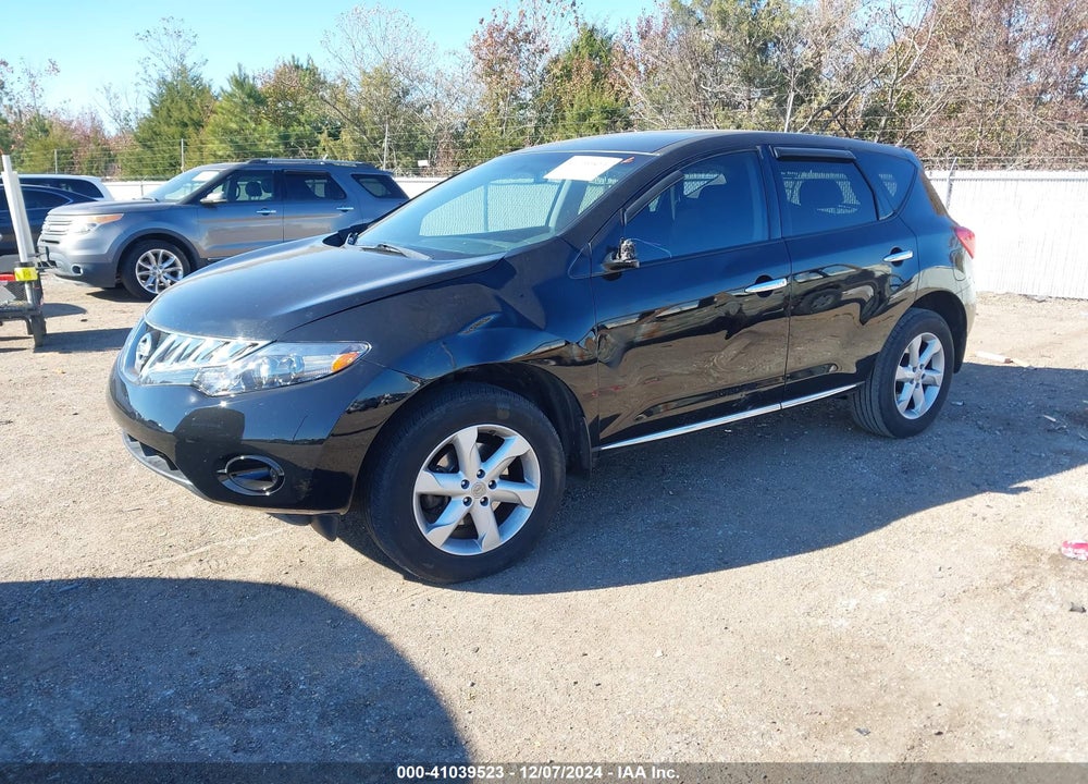 2010 NISSAN MURANO S VIN: JN8AZ1MU2AW018628