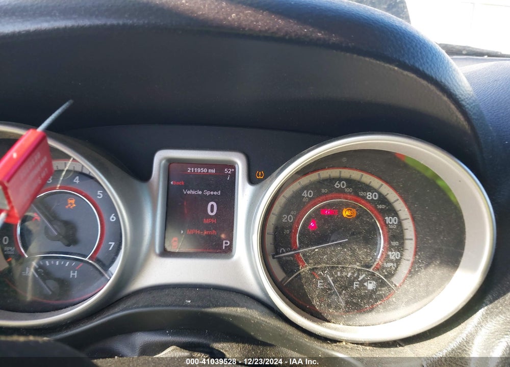 2012 DODGE JOURNEY SXT VIN: 3C4PDCBG1CT202190