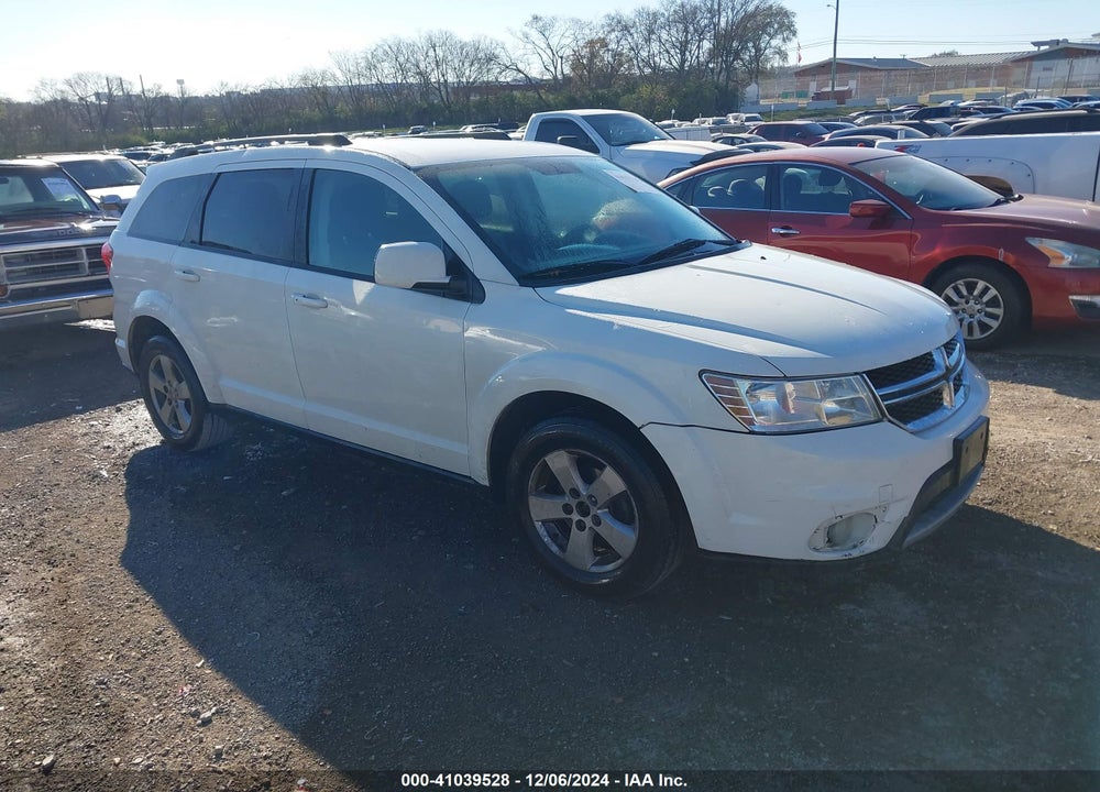 2012 DODGE JOURNEY SXT VIN: 3C4PDCBG1CT202190