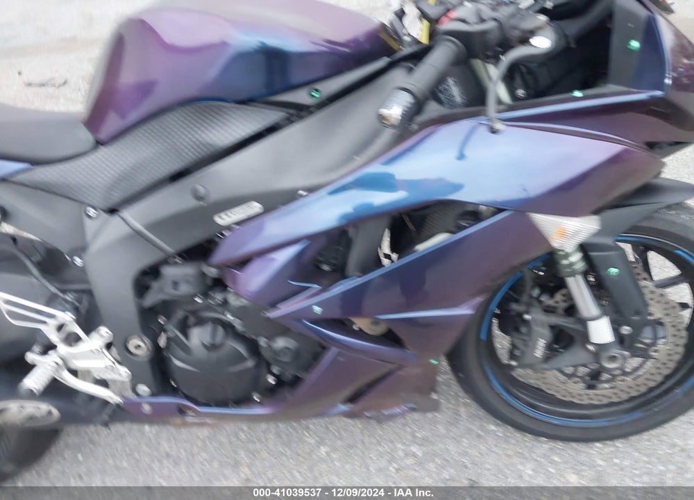 2012 KAWASAKI ZX600 R VIN: JKAZX4R14CA035509