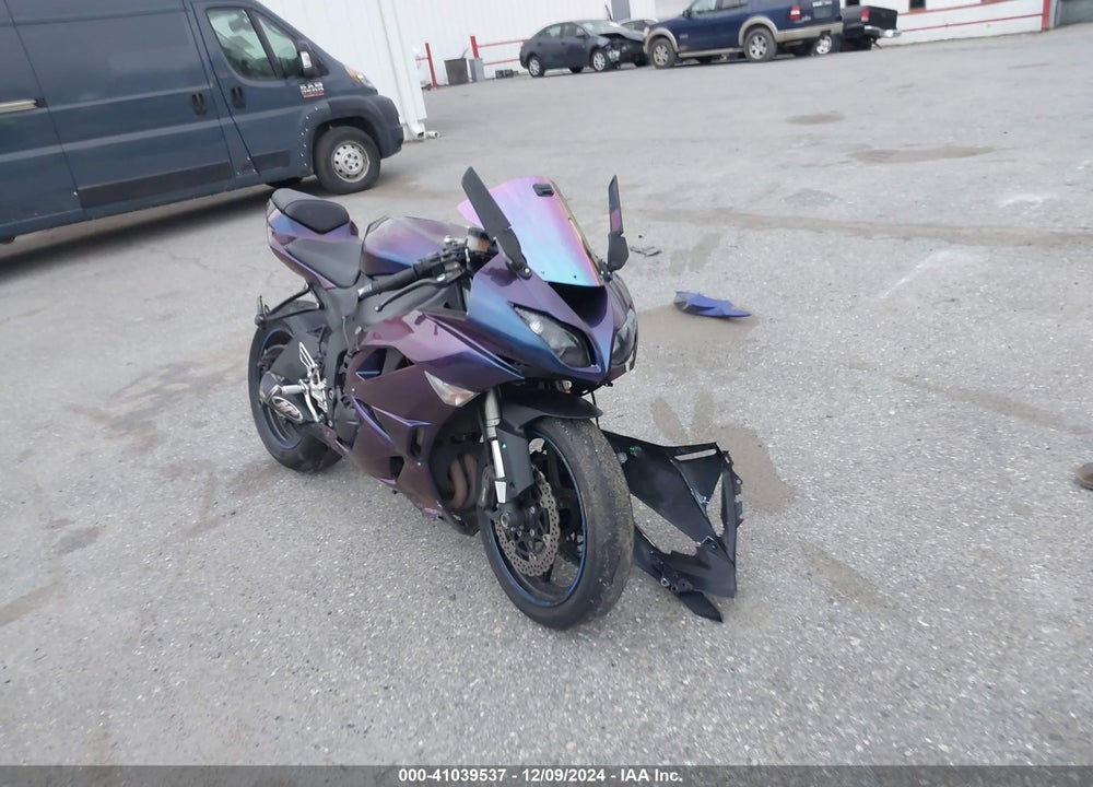2012 KAWASAKI ZX600 R VIN: JKAZX4R14CA035509