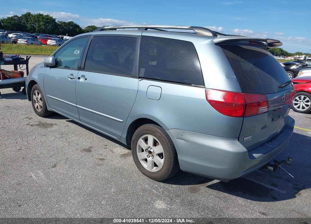2005 TOYOTA SIENNA XLE VIN: 5TDZA22C25S260685