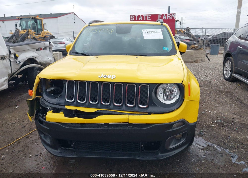 2017 JEEP RENEGADE LATITUDE 4X4 VIN: ZACCJBBB1HPG10385