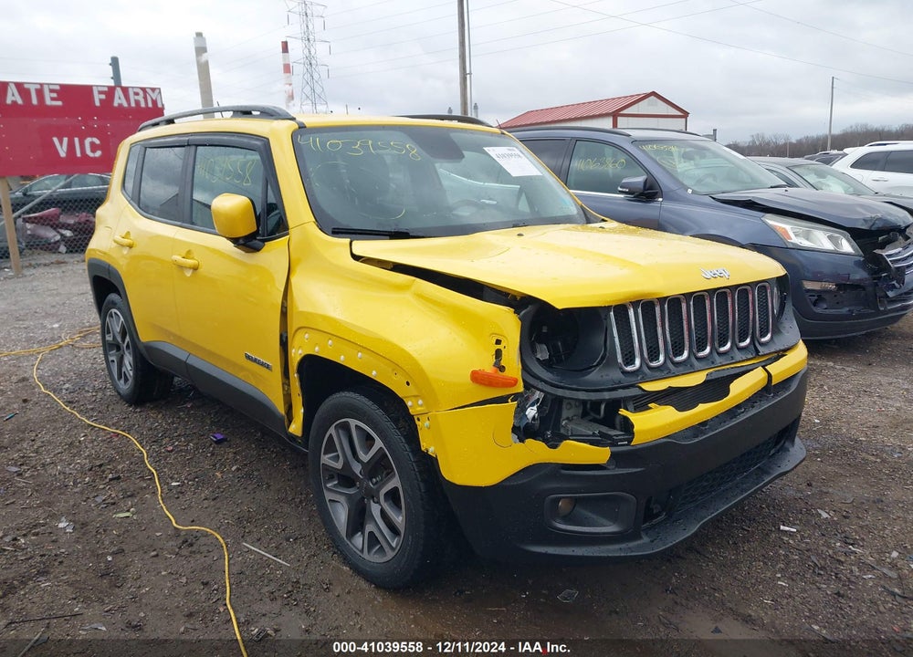 2017 JEEP RENEGADE LATITUDE 4X4 VIN: ZACCJBBB1HPG10385