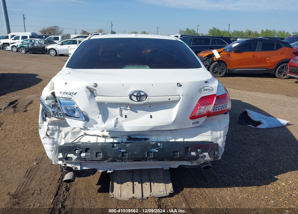2010 TOYOTA CAMRY SE VIN: 4T1BF3EKXAU547530