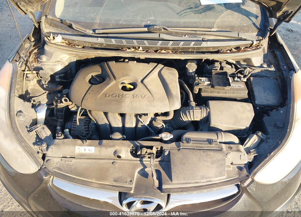 2013 HYUNDAI ELANTRA GLS VIN: 5NPDH4AE8DH272719