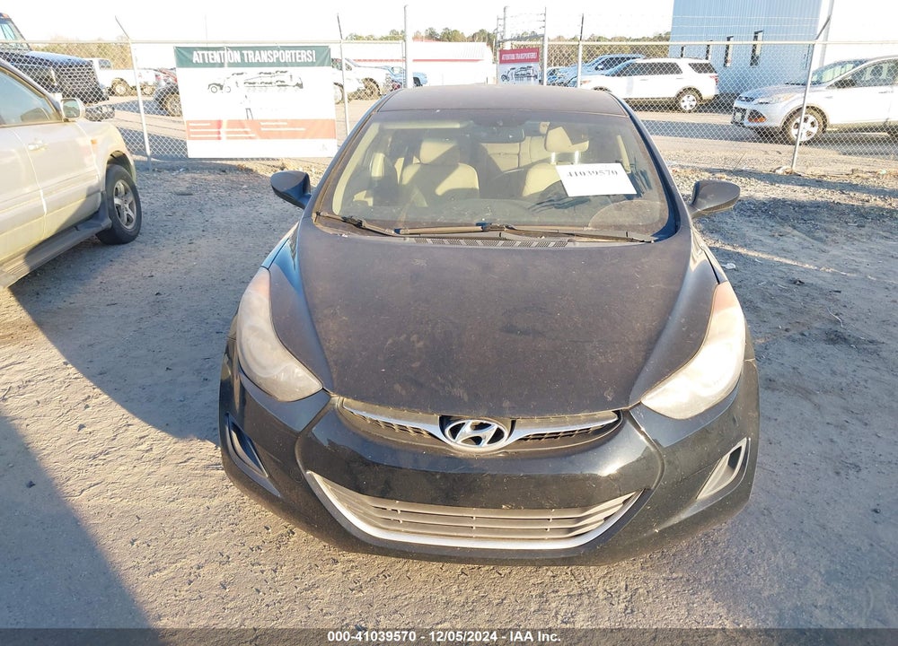2013 HYUNDAI ELANTRA GLS VIN: 5NPDH4AE8DH272719