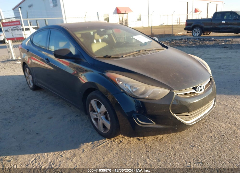 2013 HYUNDAI ELANTRA GLS VIN: 5NPDH4AE8DH272719