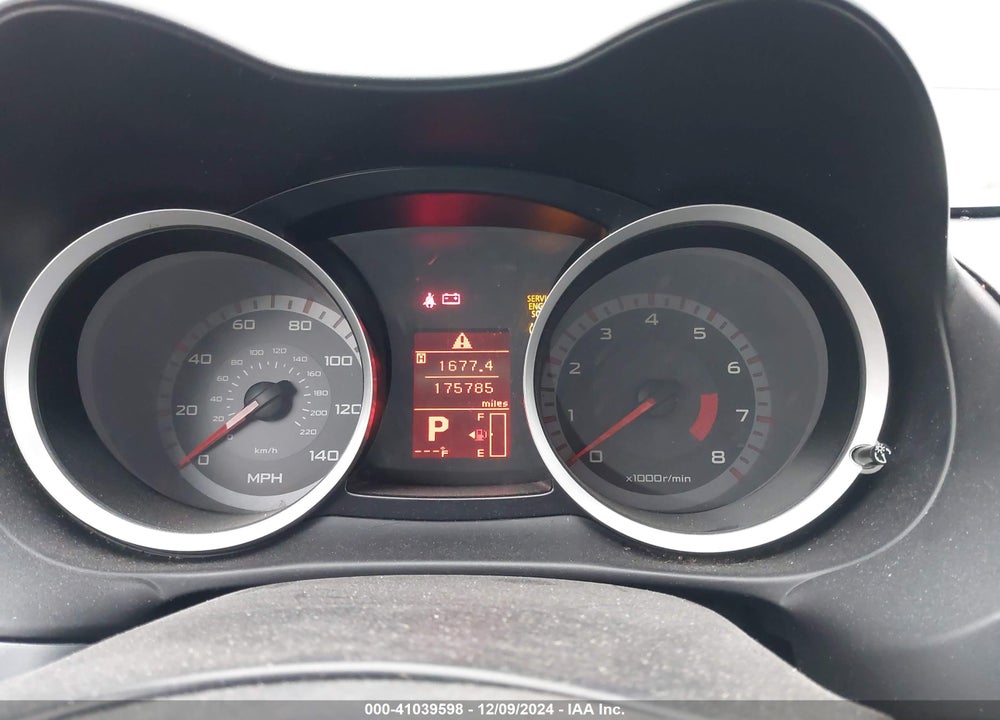 2009 MITSUBISHI LANCER ES/ES SPORT VIN: JA3AU26U09U030067